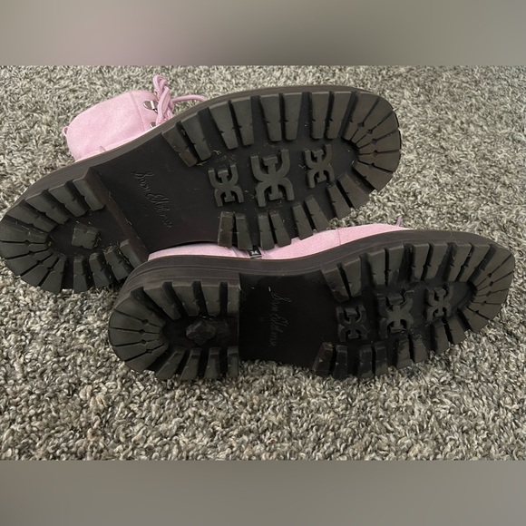 Sam Edelman Lue Lace-Up Combat Booties - Picture 9 of 9